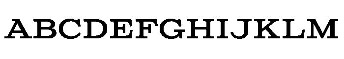 Columbia Titling Medium FONT