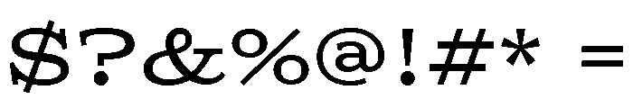 Columbia Titling Regular Font OTHER CHARS