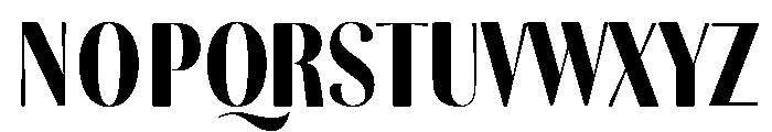 Combinado Sans Bold Font UPPERCASE