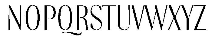 Combinado Sans Light Font UPPERCASE