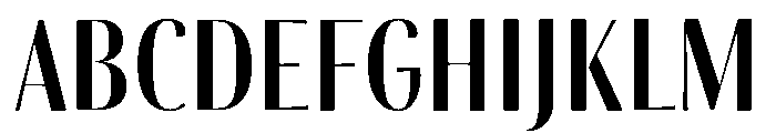 Combinado Sans Regular Font UPPERCASE