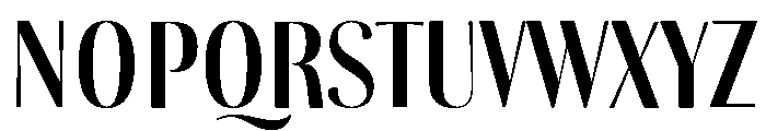 Combinado Sans Regular Font UPPERCASE