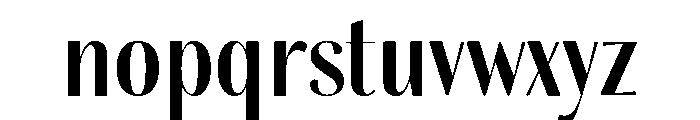 Combinado Sans Regular Font LOWERCASE
