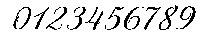 Combinado Script Regular Font OTHER CHARS
