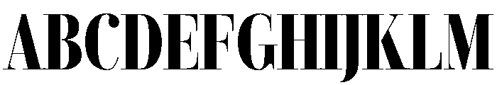 Combinado Serif Bold Font UPPERCASE