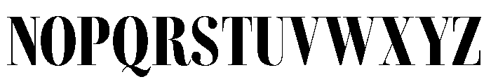 Combinado Serif Bold Font UPPERCASE