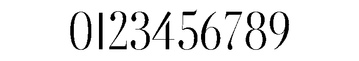 Combinado Serif Light Font OTHER CHARS
