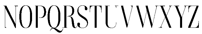 Combinado Serif Light Font UPPERCASE