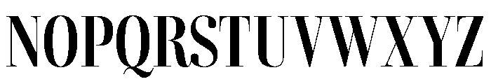 Combinado Serif Regular Font UPPERCASE