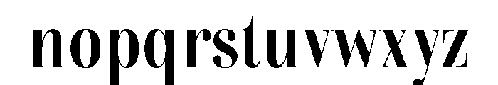 Combinado Serif Regular Font LOWERCASE