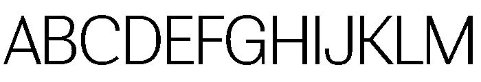 Combinado Text Light Font UPPERCASE