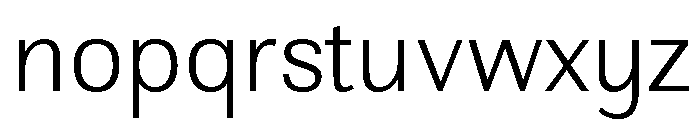 Combinado Text Light Font LOWERCASE