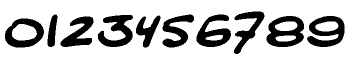 Comicstrip Regular Font OTHER CHARS