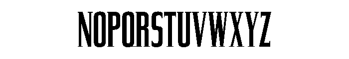 Commander Light Font UPPERCASE