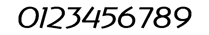 Commerce Lean Font OTHER CHARS