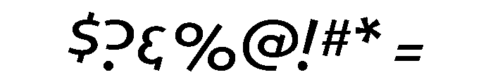 Commerce Lean Font OTHER CHARS