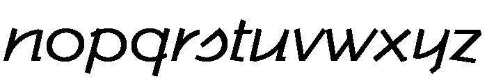 Commerce Lean Font LOWERCASE