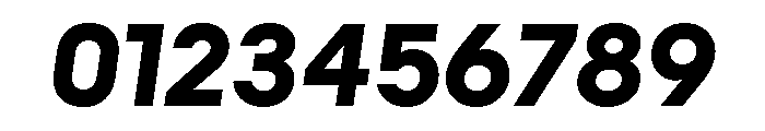 Common Shapes Black Italic Font OTHER CHARS