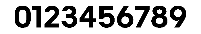 Common Shapes Bold Font OTHER CHARS