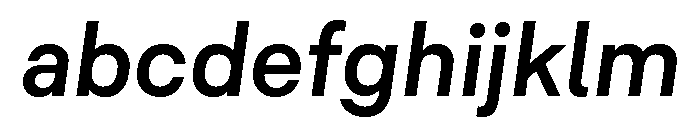 Common Shapes Medium Italic FONT