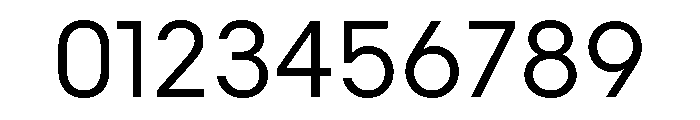 Common Shapes Regular Font OTHER CHARS