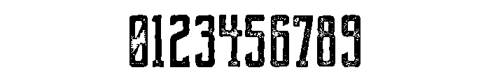 Compare Rough Vintage Font OTHER CHARS
