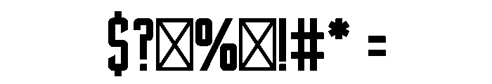 Compare Serif Smooth Font OTHER CHARS