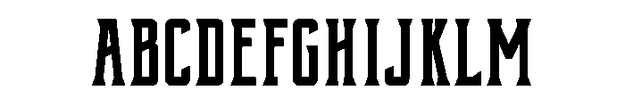Compare Serif Smooth Font UPPERCASE