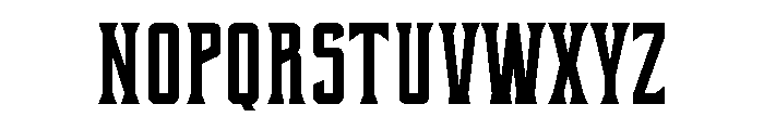 Compare Serif Smooth Font UPPERCASE