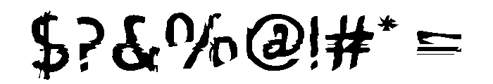 Concept Crisis A Font OTHER CHARS