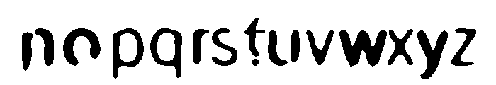 Concept Crisis B Font LOWERCASE