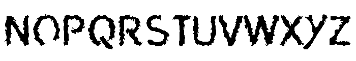 Concept Crisis Font UPPERCASE