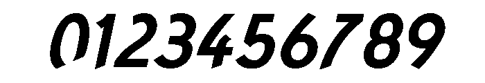 Concept Sans Bold Italic Font OTHER CHARS
