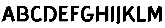 Concept Sans Bold Font UPPERCASE
