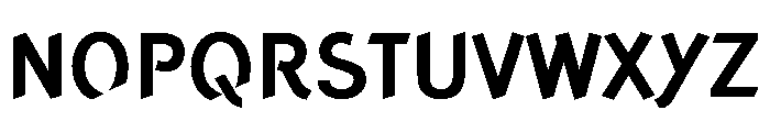 Concept Sans Bold Font UPPERCASE