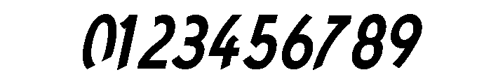 Concept Sans Condensed Bold Italic Font OTHER CHARS