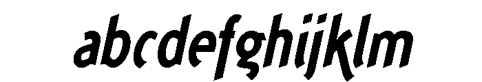 Concept Sans Condensed Bold Italic FONT
