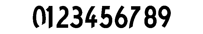 Concept Sans Condensed Bold Font OTHER CHARS