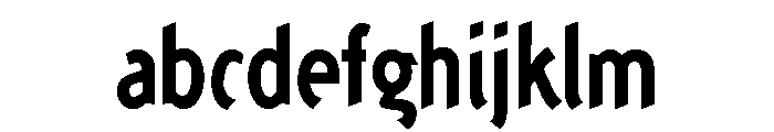 Concept Sans Condensed Bold FONT