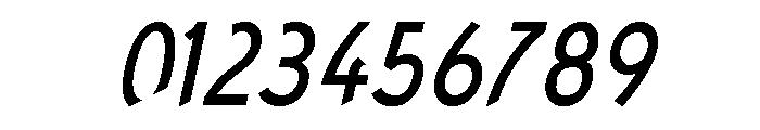 Concept Sans Condensed Medium Italic Font OTHER CHARS