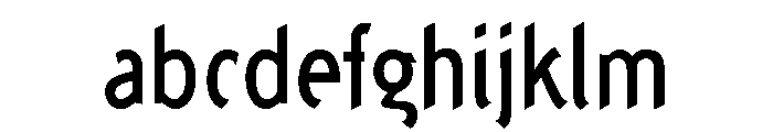 Concept Sans Condensed Medium FONT