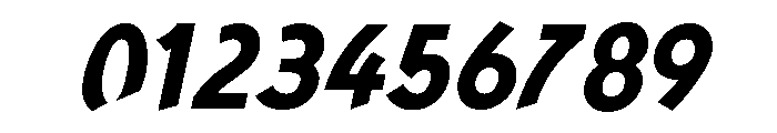 Concept Sans Extra Bold Italic Font OTHER CHARS