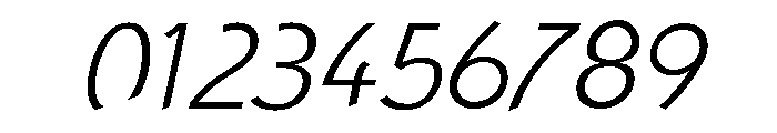 Concept Sans Light Italic Font OTHER CHARS