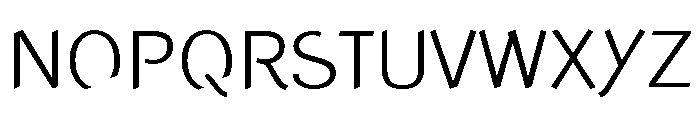 Concept Sans Light Font UPPERCASE