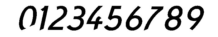 Concept Sans Medium Italic Font OTHER CHARS