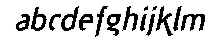Concept Sans Medium Italic FONT