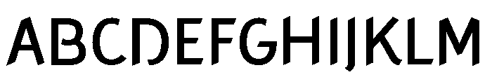 Concept Sans Medium Font UPPERCASE