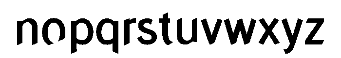 Concept Sans Medium Font LOWERCASE