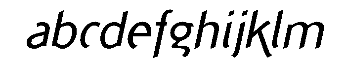 Concept Sans Regular Italic FONT