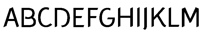 Concept Sans Regular Font UPPERCASE